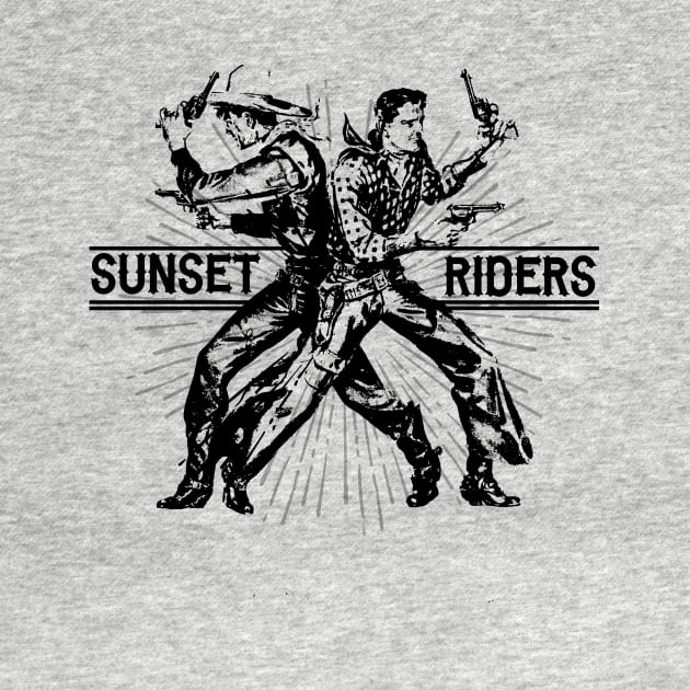 SUNSET RIDERS by theanomalius_merch